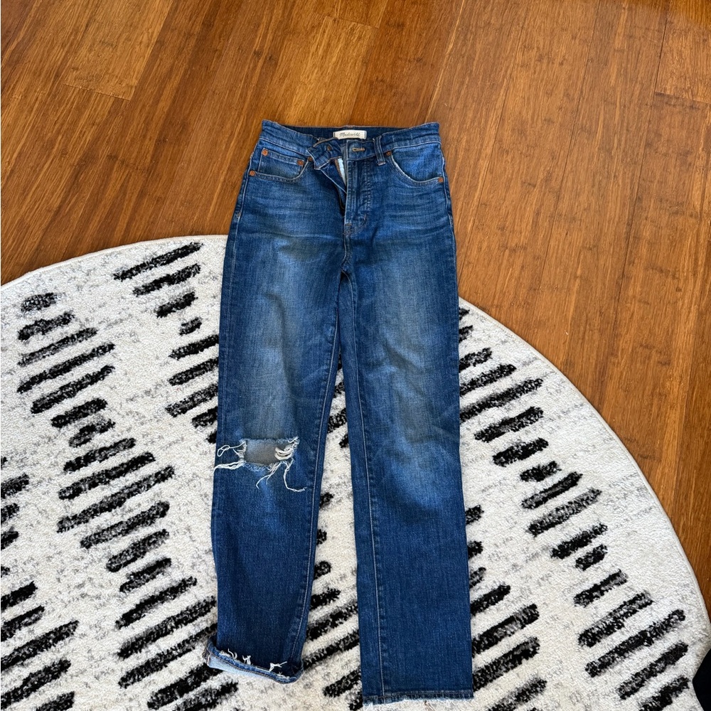 Madewell The Perfect Vintage Crop Jean Size 24